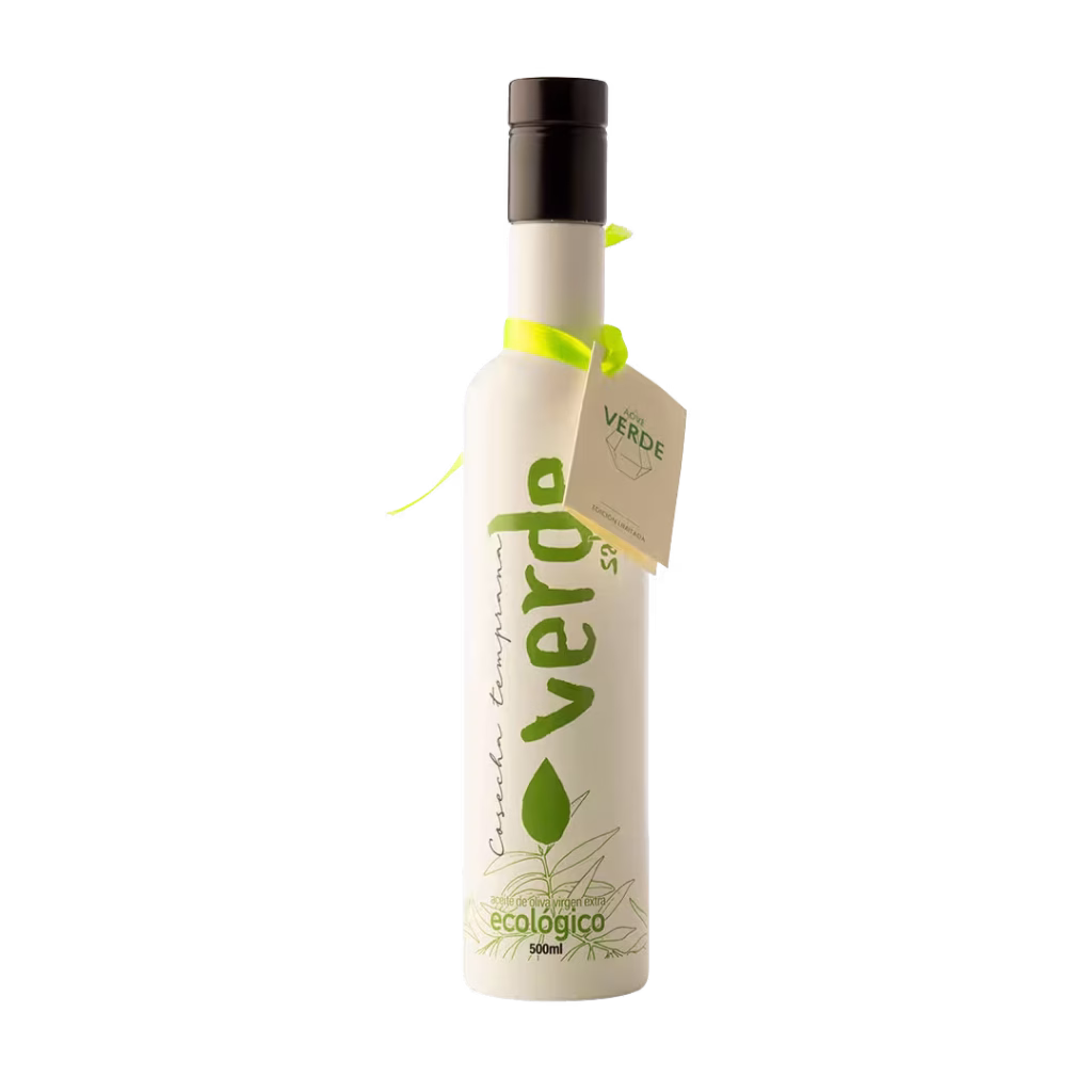 Aceite de oliva virgen extra ecológico Verde Salud de Sierra Mágina 500 ml, cosecha temprana