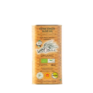 Aceite de oliva virgen extra ecológico Verde Salud en lata de 1 litro