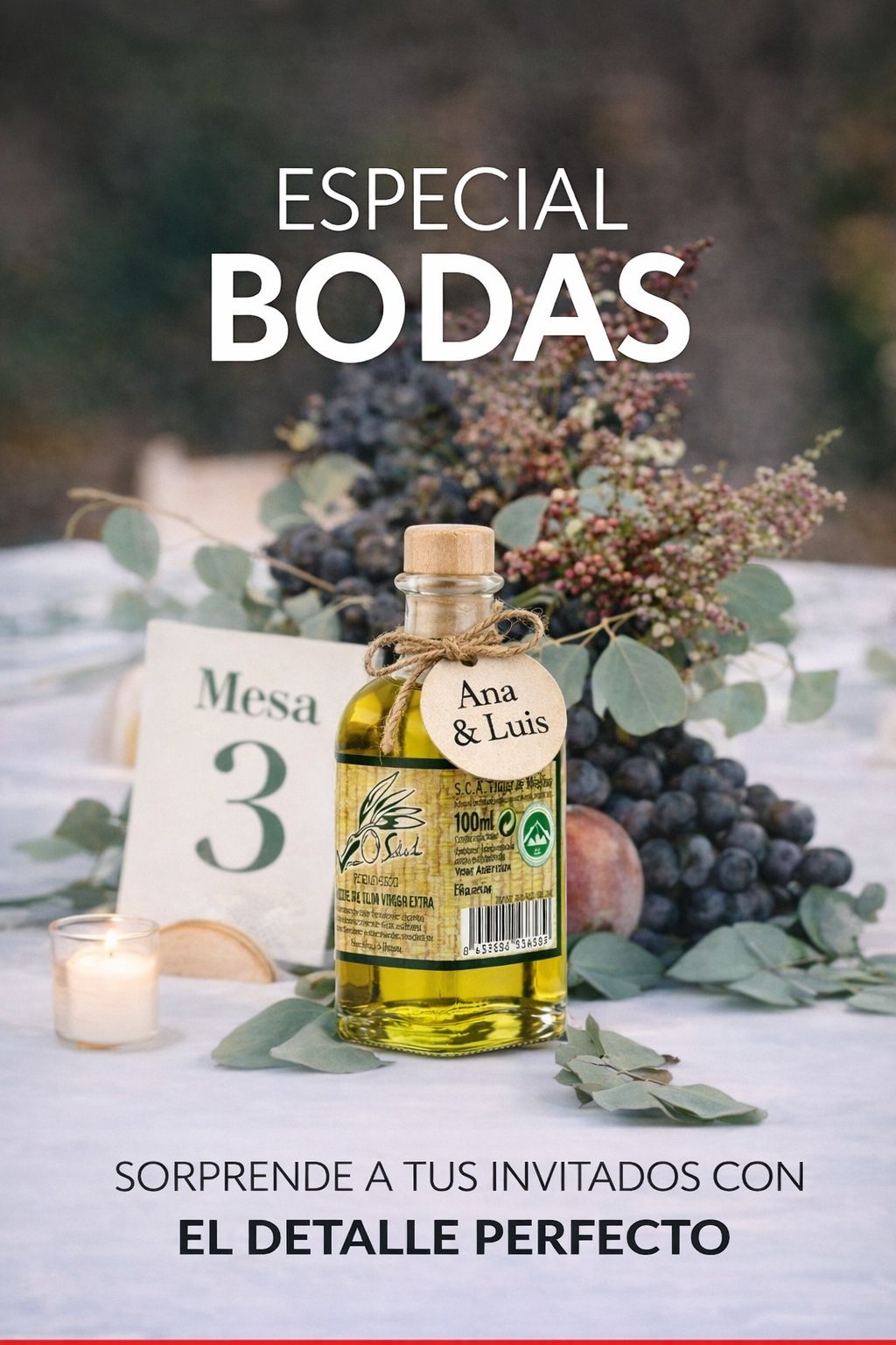 VERDE SALUD FRASCA 100ml - ESPECIAL BODAS Y EVENTOS