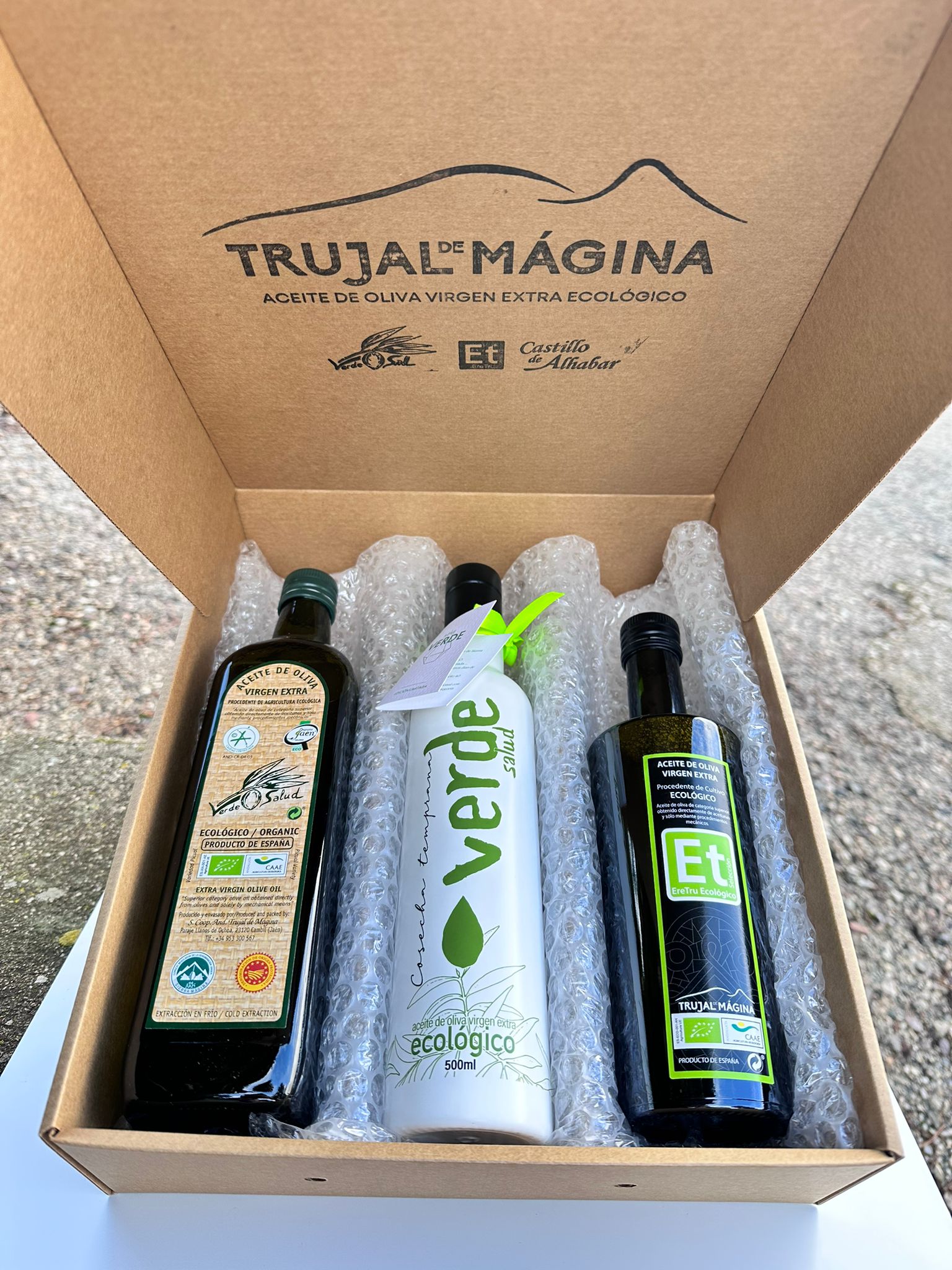 Estuche Aceite de Oliva Virgen Extra para PROBAR y REGALAR